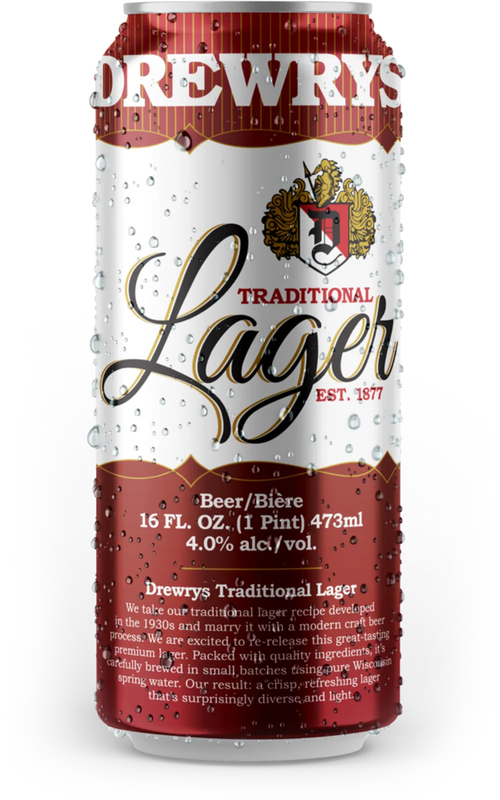 Drewrys Traditional Lager